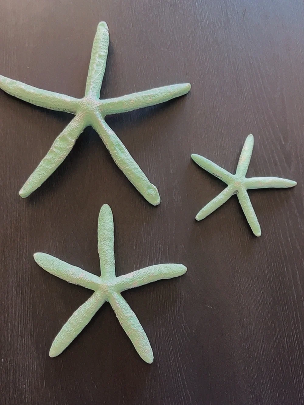 Coastal Mint Starfish Decor Set - Home Accent